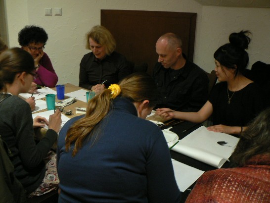 愛柏隆年節版畫展--書法國畫展演5