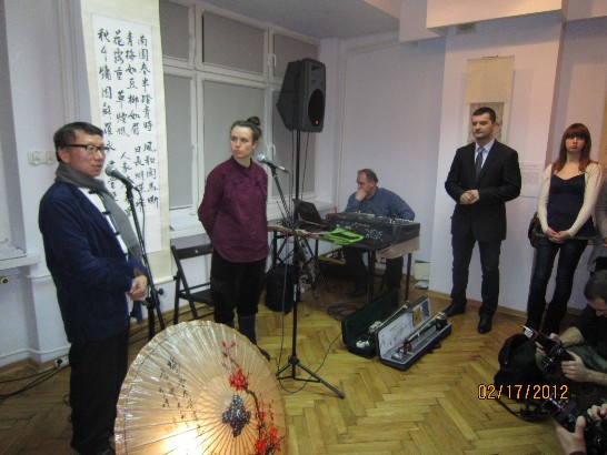 故宮複製畫展在波蘭拉當市舉行