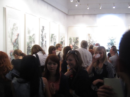 Liao Ci Fu’s Ink Paintings Exhibition in Resursa, Radom 7