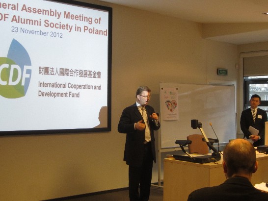 The General Assembly Meeting of TaiwanICDF Alumni Society in Poland