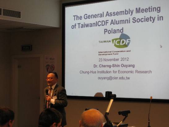 The General Assembly Meeting of TaiwanICDF Alumni Society in Poland