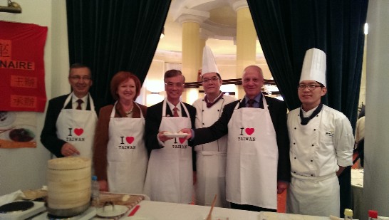 Taiwanese cuisine was shown in Polish Parlament