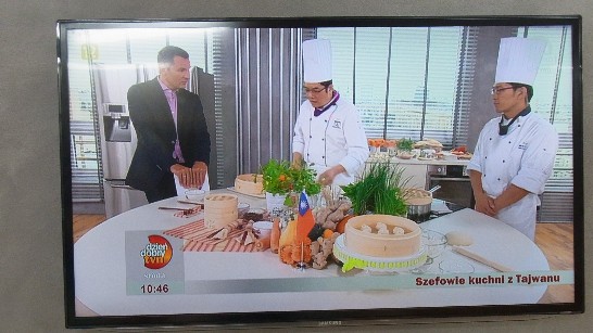 Taiwanese cuisine program was shown in TVN 