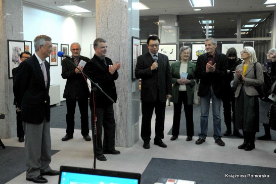 Woodblock of Spring Festival Holidays Exhibitions in Szczecin