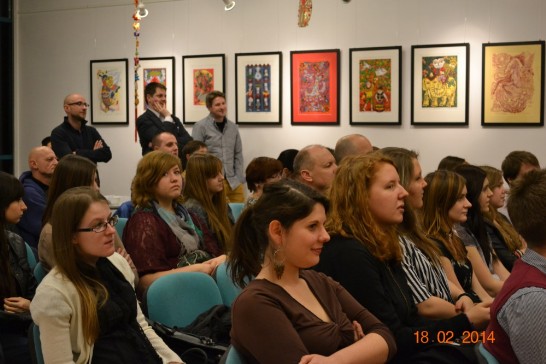 Woodblock of Spring Festival Holidays Exhibitions in Lodz University