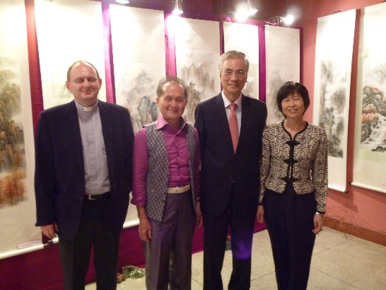 Teacher Liao Ci Fu exhibition in Pieniezno Museum