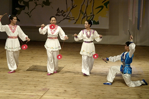 Winning Dance Troupe's performance