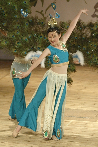 Winning Dance Troupe's performance