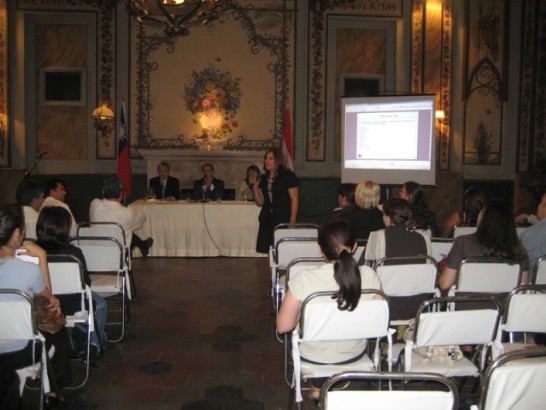 Reunion de ex becarios de ICDF en Paraguay