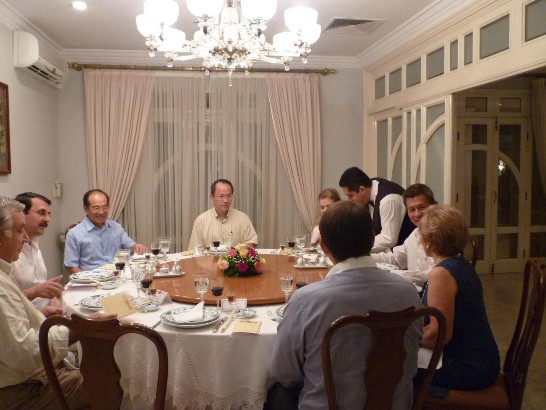 2010.04.20餐會一隅。