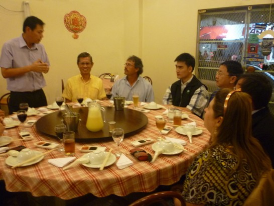 2010.05.06 巴拉圭僑務促進委員朱健宏餐會致詞