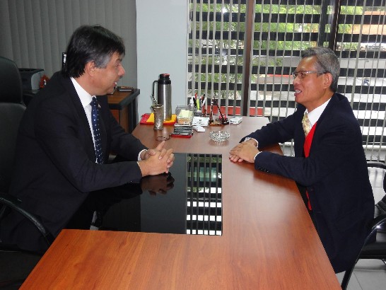 2010.05.18黃大使與檢察總長晤談情形