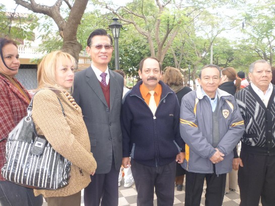 2010.07.15駐巴拉圭黃大使聯昇應邀參加亞松森蔣介石大道林蔭路段整修啟用典禮