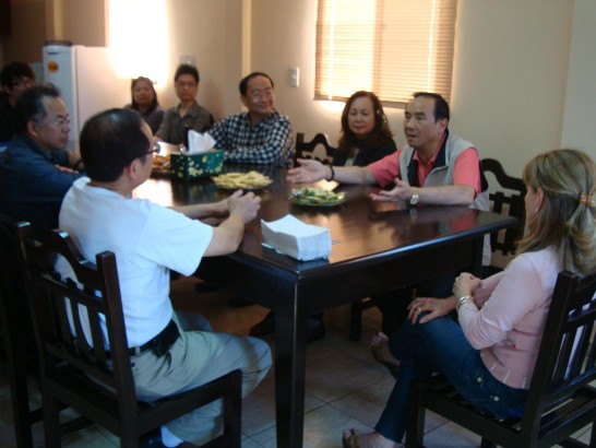 2010.07.03國合會行動醫療團參訪東方市中巴佛光康寧醫院