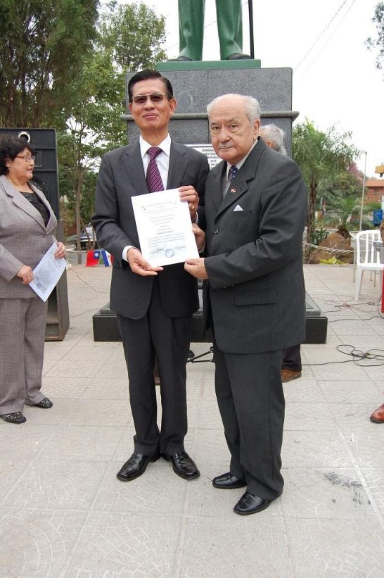 2010.07.31 黃大使夫婦參加蔣介石大道慶典