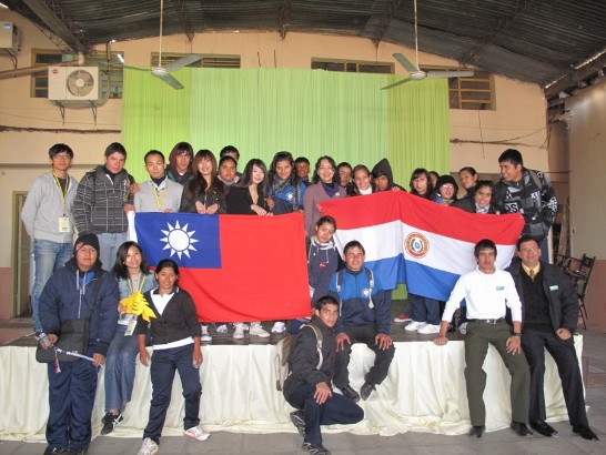 2010.08.05 國際青年大使訪團於Vice Presidente. Sanchez學校進行文化交流