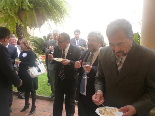 2010.09.06 黃大使聯昇應邀出席巴拉圭外交部檔卷庫開工典禮