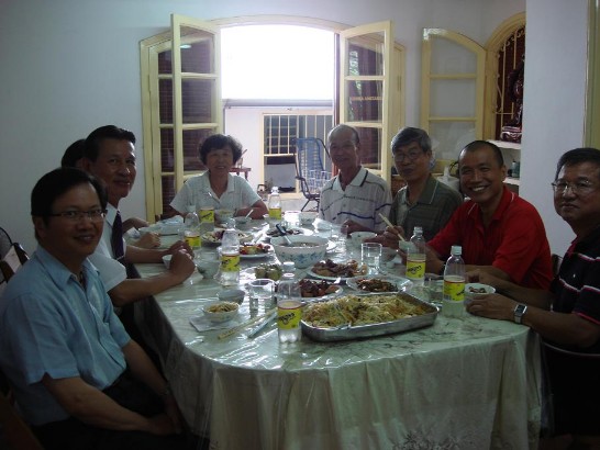 2011.01.09 餐會一隅。