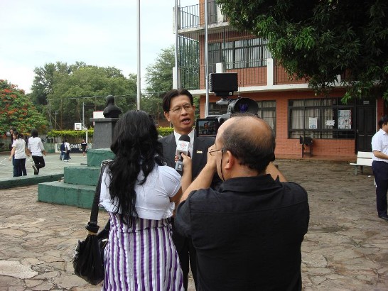 2011.01.01 黃大使接受此間媒體採訪