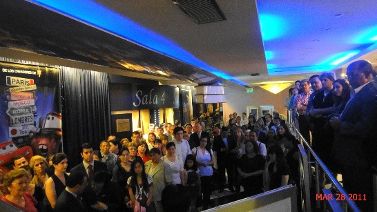 2011.03.29 來賓人潮熙嚷情形。