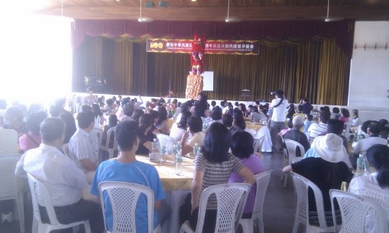 2012.01.01 升旗典禮後享用豐富早點及相關活動