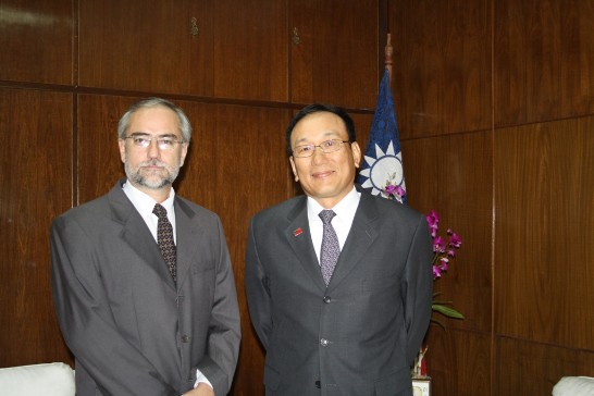 劉大使與Méndez會長會談情形