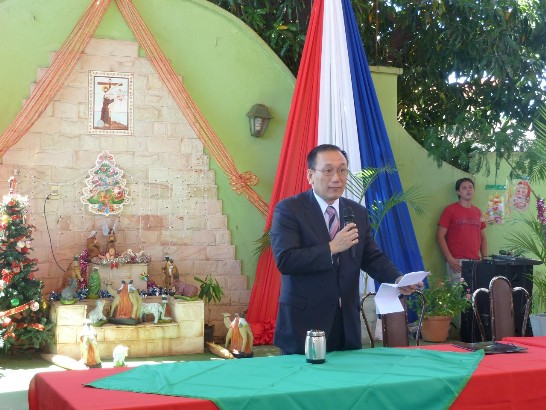 駐巴拉圭劉大使德立致詞