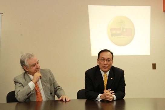 劉大使德立與計畫部長Richard Kent共同主持研習成果發表會