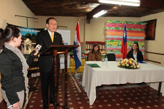 駐巴拉圭劉大使德立致詞