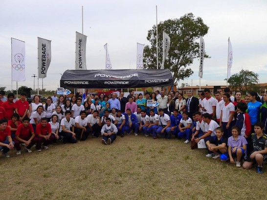 木球友誼賽與會運動員合影