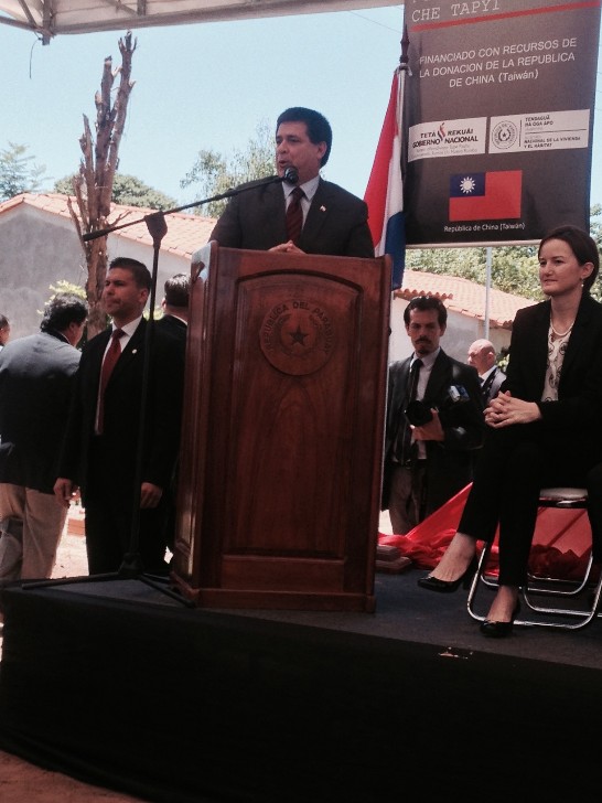 卡提斯總統致詞