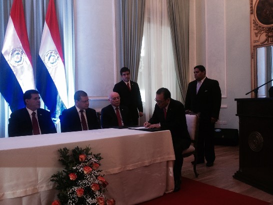 捐贈議事錄簽署儀式