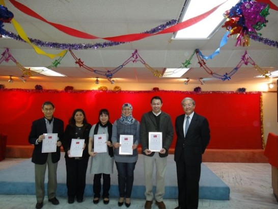 Rep. Chao with New Teachers of the Riyadh Chinese School