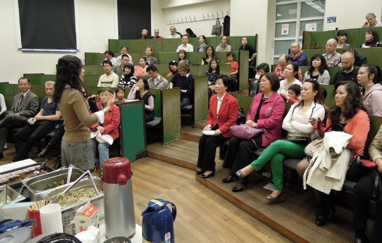 瑞典國家圖書館中文負責人匡小燕致詞