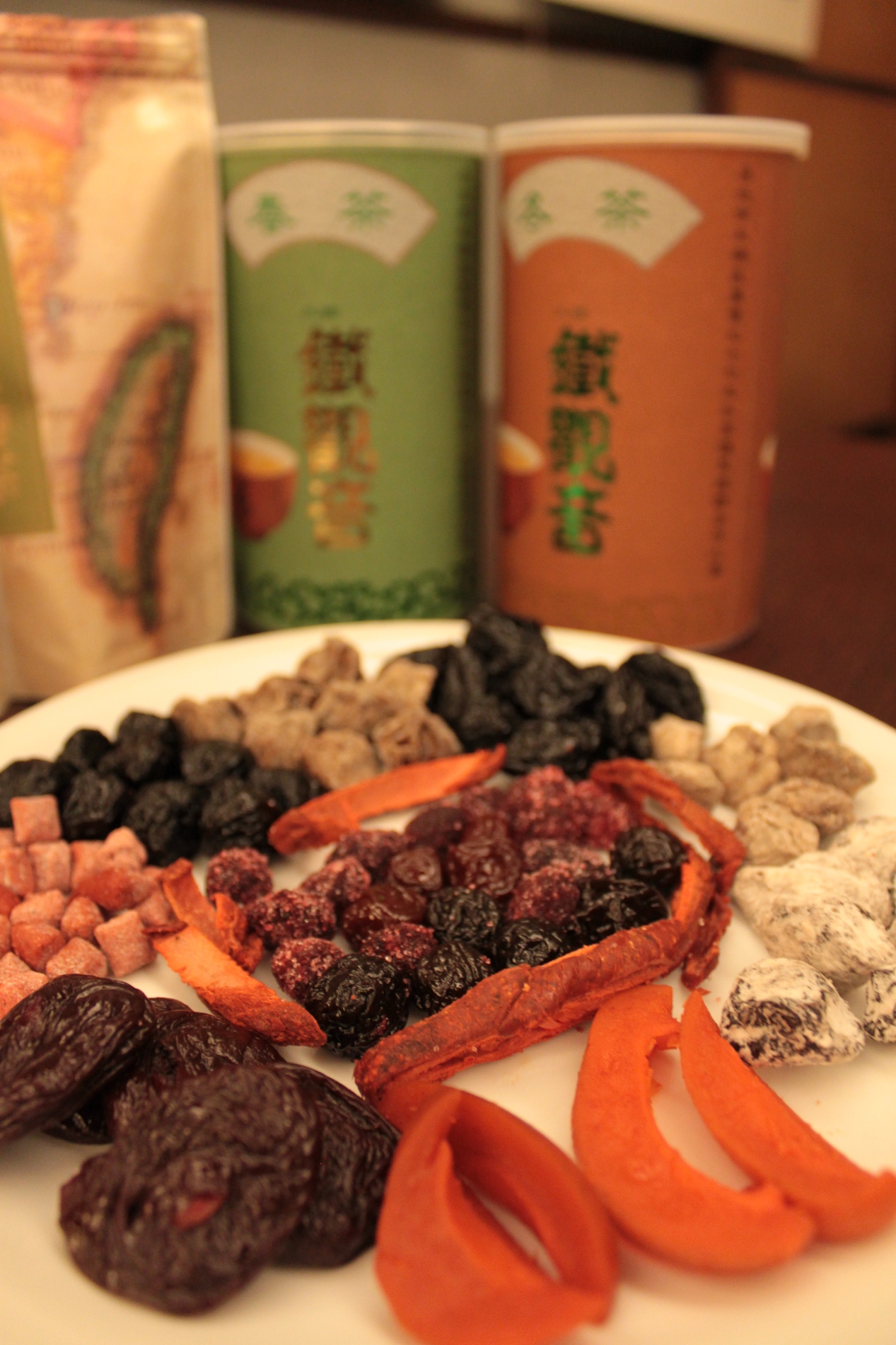 台灣小吃--蜜餞：鹹酸甜的滋味