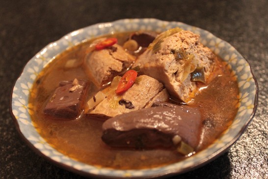 台灣小吃--為豆腐三折腰