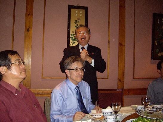 蔡大使明耀於8月26日宴請所有目前在史從事志工團體：天主教台中愛心志工、北醫婦幼團、家扶中心等