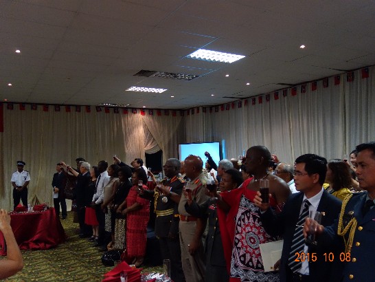 駐史瓦濟蘭大使館104年國慶酒會貴賓雲集