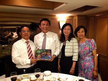 泰國華商經貿聯合會歡送梁公使