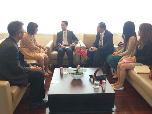  本處教育室與屏科大國際事務處拜會孔敬孔敬大學副校長Denpong Soodphakdee等洽談教育合作事宜