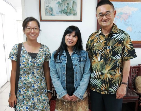 醫療計畫新協調人伍春花本日中午飛抵吐國，同日下午於現任協調人游欣頤陪同下，來使館拜會蘇大使，簡要說明工作概況。