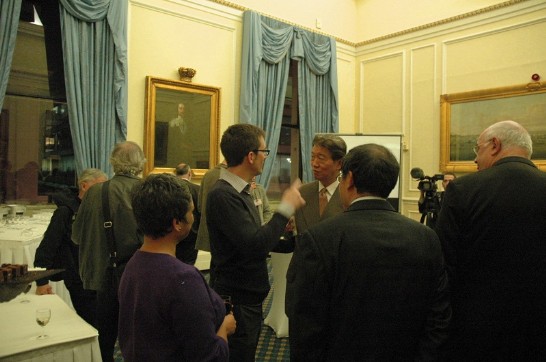 AmbassadorShen Lyu-Shun elaborates the background of the production of 10+10.