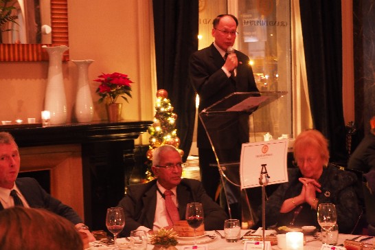 Ambassador hails APPG partnership in end of year speech