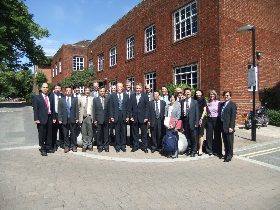 台灣「邁向頂尖大學聯盟研發長訪問團」訪問英國