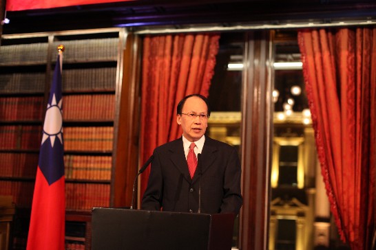 駐英國代表處盛大舉行103年國慶酒會