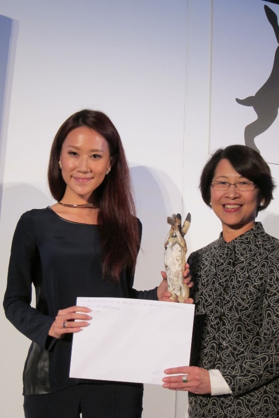 台灣防止虐待動物協會獲得2014年嵐舒獎（Lush Prize）