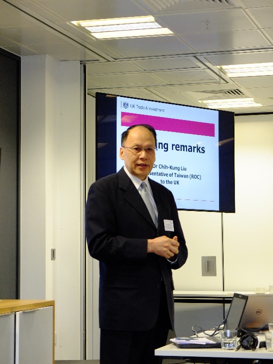 劉大使志攻率團轄訪曼徹斯特促進台英經貿交流與合作