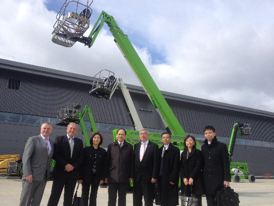 駐英代表劉志攻率團轄訪米爾頓凱恩斯市推動經貿外交