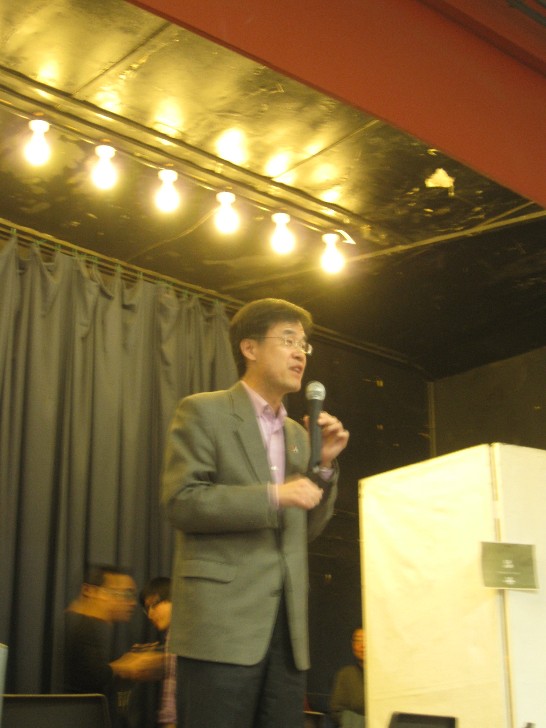 Director General Mr. Chu's Remark (Photographer: Inbal Drue)