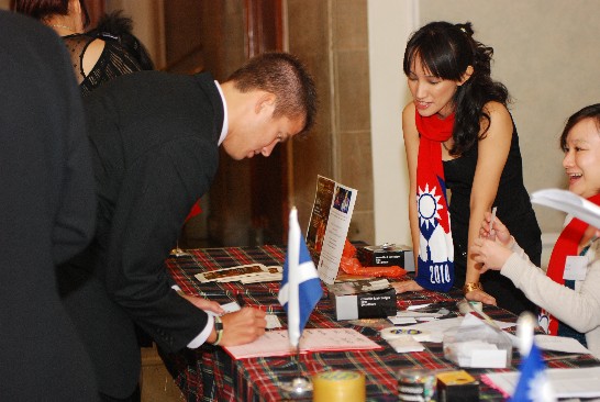 國慶酒會服務台